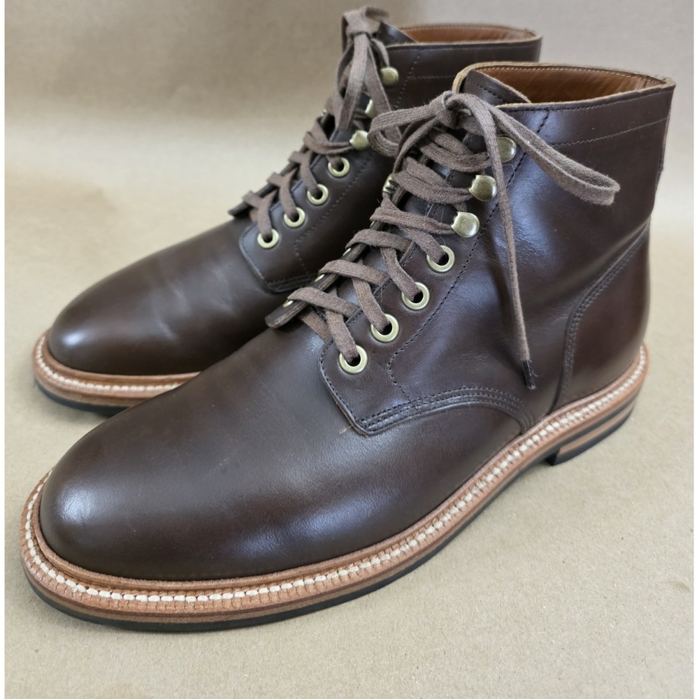 Grant Stone (Sz 7 E) Diesel Boots Brown 42704B Mens WIDE